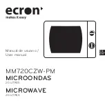 Предварительный просмотр 1 страницы ECRON MM720CZW-PM User Manual