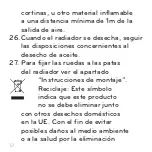 Предварительный просмотр 12 страницы ECRON NY-25G1 User Manual