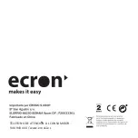 Предварительный просмотр 46 страницы ECRON NY-25G1 User Manual