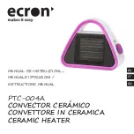 Предварительный просмотр 1 страницы ECRON PTC-004A Instruction Manual