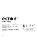 Предварительный просмотр 46 страницы ECRON PTC-004A Instruction Manual