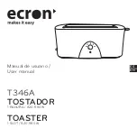 ECRON T346A User Manual preview