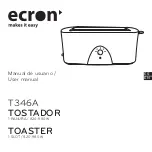 Preview for 1 page of ECRON T346A User Manual