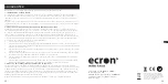 Preview for 12 page of ECRON T346A User Manual