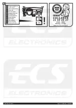 Предварительный просмотр 15 страницы ECS Electronics HY-050-DH Fitting Instructions Electric Wiring