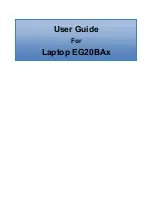 Preview for 1 page of ECS EG20BAX User Manual