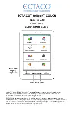 Ectaco edu.12 jetbook color Quick Start Manual preview