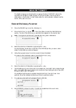 Preview for 15 page of Ectaco EFP630T Manual