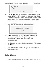 Preview for 13 page of Ectaco EHu600T User Manual