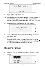 Preview for 14 page of Ectaco EHu600T User Manual