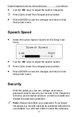 Preview for 17 page of Ectaco EHu600T User Manual