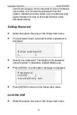 Preview for 18 page of Ectaco EHu600T User Manual