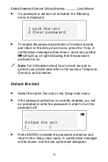 Preview for 19 page of Ectaco EHu600T User Manual