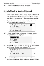 Preview for 26 page of Ectaco EHu600T User Manual