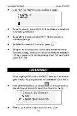 Preview for 30 page of Ectaco EHu600T User Manual