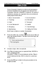 Preview for 35 page of Ectaco EHu600T User Manual