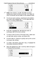 Preview for 45 page of Ectaco EHu600T User Manual