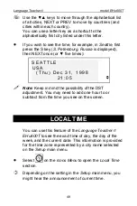 Preview for 48 page of Ectaco EHu600T User Manual