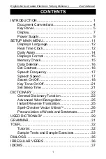 Предварительный просмотр 1 страницы Ectaco ESC600T User Manual