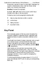 Предварительный просмотр 5 страницы Ectaco ESC600T User Manual