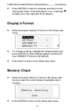 Предварительный просмотр 15 страницы Ectaco ESC600T User Manual