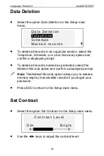 Предварительный просмотр 16 страницы Ectaco ESC600T User Manual