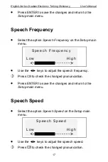 Предварительный просмотр 17 страницы Ectaco ESC600T User Manual