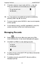 Предварительный просмотр 30 страницы Ectaco ESC600T User Manual