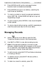 Предварительный просмотр 39 страницы Ectaco ESC600T User Manual