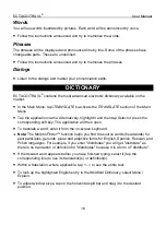 Preview for 18 page of Ectaco iTravel series User Manual