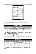 Предварительный просмотр 21 страницы Ectaco iTRAVL User Manual
