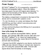 Предварительный просмотр 14 страницы Ectaco jetBook K-12 User Manual