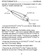 Предварительный просмотр 20 страницы Ectaco jetBook K-12 User Manual