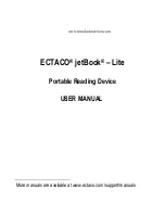 Ectaco jetBook Lite User Manual preview