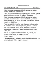 Preview for 2 page of Ectaco jetBook Lite User Manual