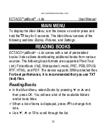 Preview for 12 page of Ectaco jetBook Lite User Manual