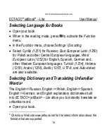 Preview for 14 page of Ectaco jetBook Lite User Manual