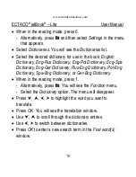 Preview for 15 page of Ectaco jetBook Lite User Manual