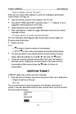 Preview for 11 page of Ectaco Partner ArER430T User Manual