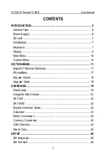 Предварительный просмотр 3 страницы Ectaco Partner C-4Al User Manual