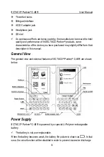 Предварительный просмотр 6 страницы Ectaco Partner C-4Al User Manual