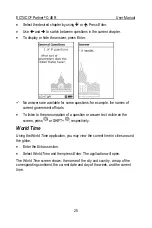 Предварительный просмотр 25 страницы Ectaco Partner C-4Al User Manual