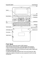 Preview for 5 page of Ectaco Partner ECS430T User Manual