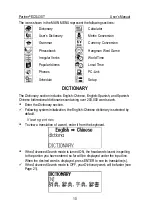 Preview for 10 page of Ectaco Partner ECS430T User Manual