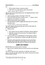 Preview for 12 page of Ectaco Partner ECS430T User Manual