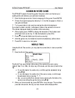 Preview for 20 page of Ectaco Partner EFR430T User Manual