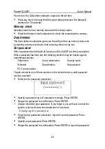 Preview for 21 page of Ectaco Partner EJ400T User Manual