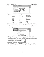 Preview for 19 page of Ectaco Partner EP-X8 User Manual