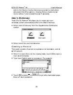 Preview for 40 page of Ectaco Partner EP-X8 User Manual