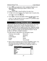 Preview for 47 page of Ectaco Partner EP-X8 User Manual